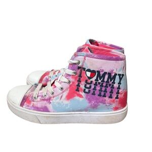 Heelys by Tommy Hilfiger Girls High Top Tie-dyed Pattern Youth size 5/women’s 6